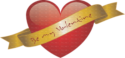 Kaz_Creations Love Heart Ribbons Bows Text Be My Valentine Valentines - zadarmo png