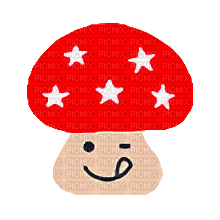 Original Milkbbi red mushroom - darmowe png