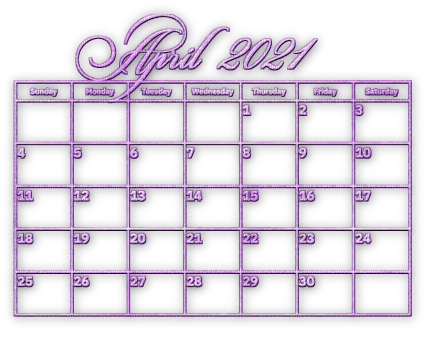 soave calendar deco april text 2021 - фрее пнг