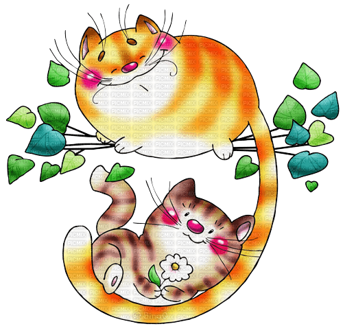 Y.A.M._Cats - Free PNG
