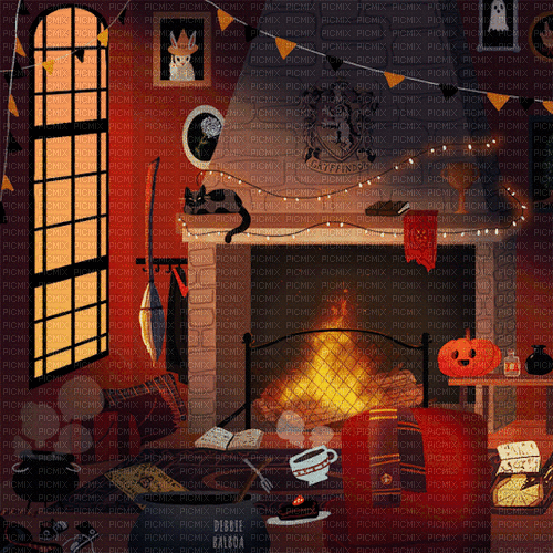 Halloween.Fond.Background.Victoriabea - Zdarma animovaný GIF