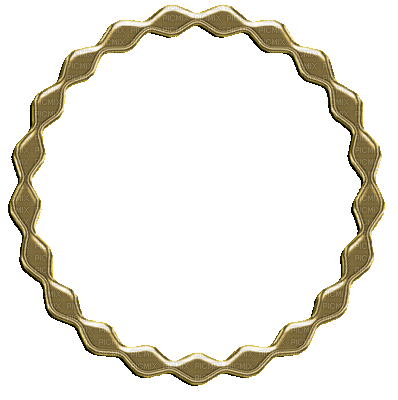 frame cadre rahmen  deco tube circle kreis effect effet gold - Бесплатный анимированный гифка