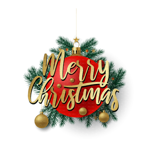 merry x mas text - 免费PNG