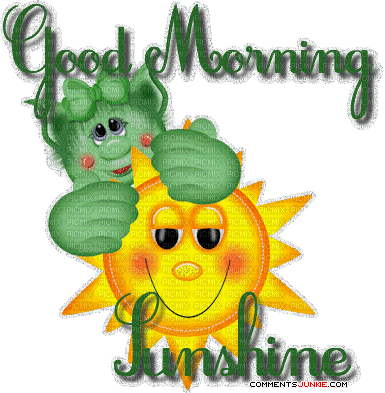 good morning - GIF animasi gratis