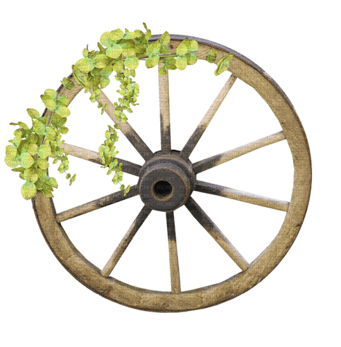 kikkapink deco autumn wheel png tube scrap - PNG gratuit