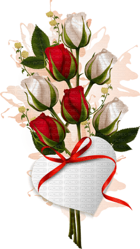rose bouquet Bb2 - png gratis