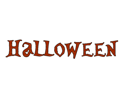 Kaz_Creations Logo Text Halloween - gratis png