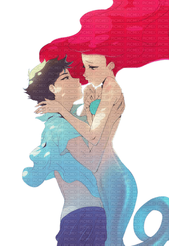 ✶ Ariel & Eric {by Merishy} ✶ - zdarma png