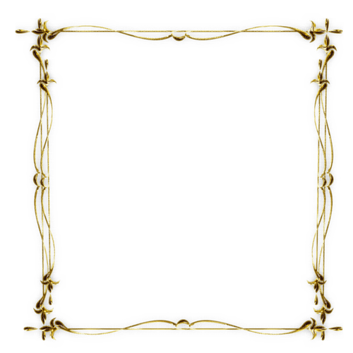 Cadre.Frame.Gold.Victoriabea - Free PNG