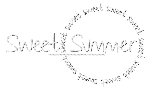 Sweet Summer.Text.White - kostenlos png