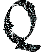 Gif lettre noir -Q- - Бесплатный анимированный гифка