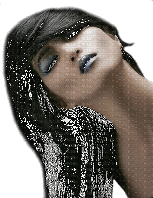 mujer negra by EstrellaCristal - GIF animé gratuit