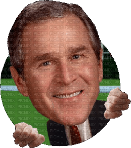 JibJab George Bush Hole - png gratuito