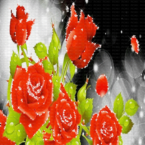 flowers milla1959 - Gratis geanimeerde GIF