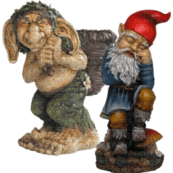 Kaz_Creations Garden Gnomes - 免费PNG