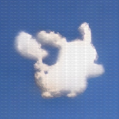 Cloud shaped like a Pikachu - 免费PNG