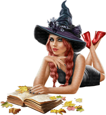 bruja halloween by EstrellaCristal - ücretsiz png