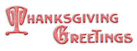 soave text greetings thanksgiving vintage pink - PNG gratuit