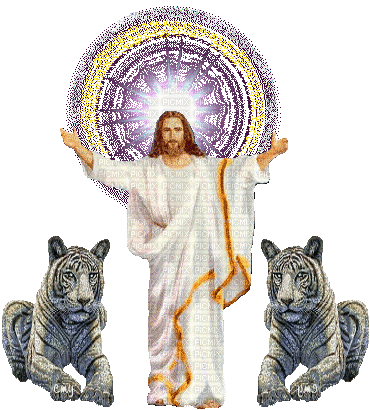 Jézus--fénnyel - Безплатен анимиран GIF