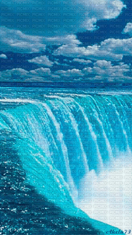 vatten - vattenfall - Besplatni animirani GIF