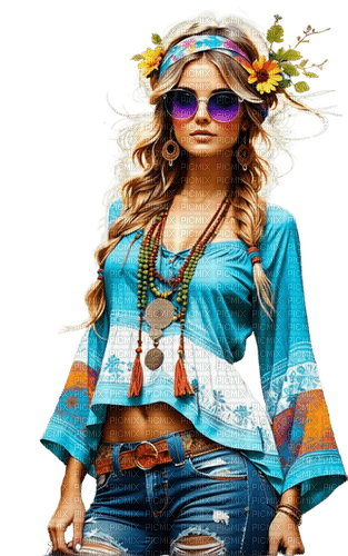 loly33 hippie - 無料png