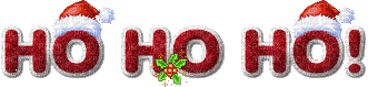 ho ho ho text - Бесплатный анимированный гифка