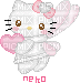 Hello Kitty Ange - Besplatni animirani GIF