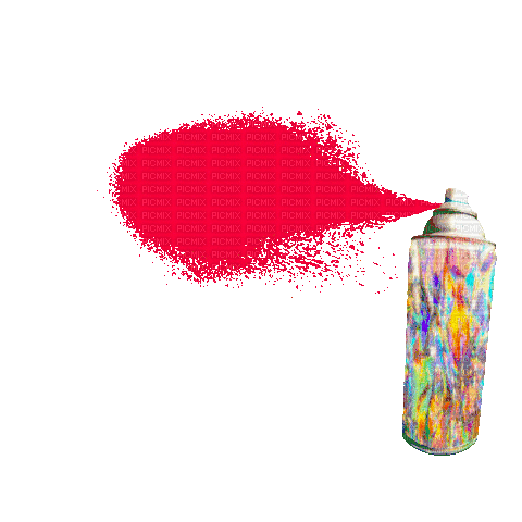 spray paint - GIF animado grátis