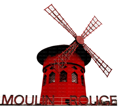 Kaz_Creations Deco Paris Moulin Rouge - бесплатно png