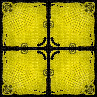 yellow background gif (created with lunapic) - 免费动画 GIF