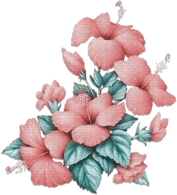 soave deco flowers summer tropical branch - zdarma png