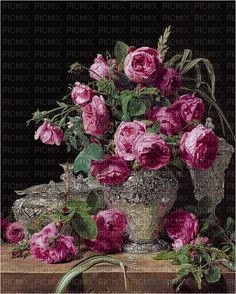 Roses in a Vase - ingyenes png