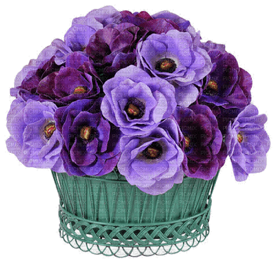 cesta de flores-l - ingyenes png