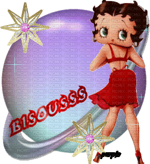 bisousssss - GIF animé gratuit