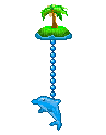 dolphin charm - Darmowy animowany GIF