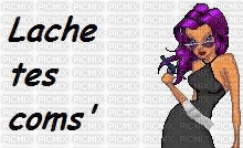 Lache tes coms - Free animated GIF