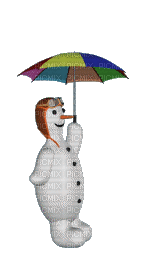 Snowman - Free animated GIF