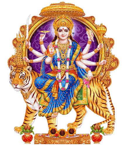 Maa Durga - nemokama png