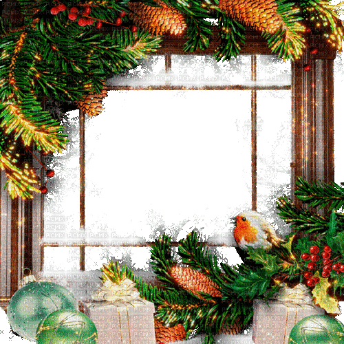 christmas frame by nataliplus - Gratis animeret GIF