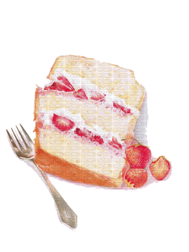 Strawberry Cake - png ฟรี