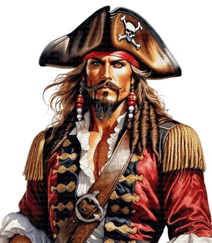 piraten, pirat - bezmaksas png