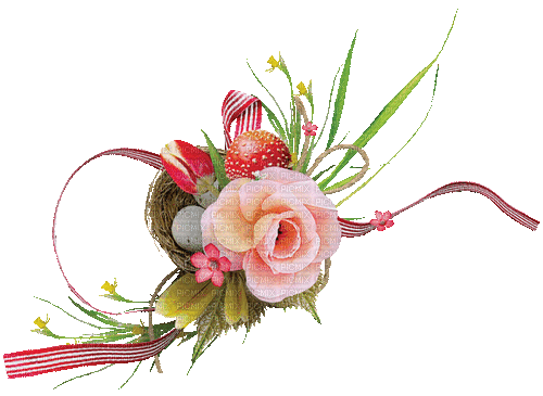 Flower Decoration - Gratis geanimeerde GIF