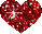 red heart - 免费动画 GIF