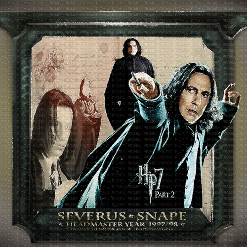 Severus Snape milla1959 - GIF เคลื่อนไหวฟรี