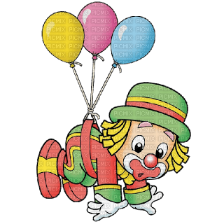 Kaz_Creations Cartoon Baby Clown Circus - png ฟรี