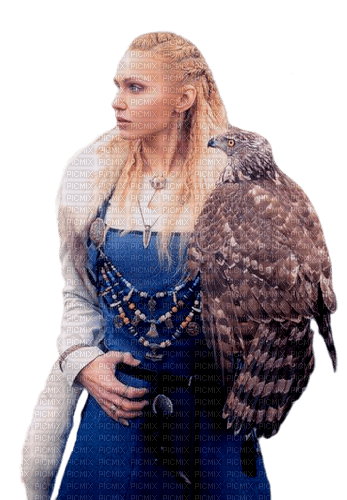 loly33 femme aigle - Free PNG