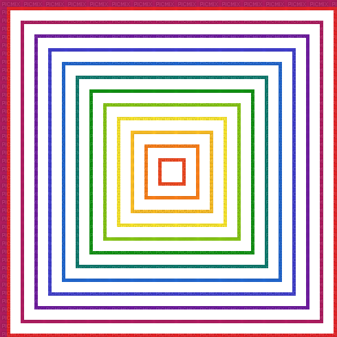 rainbow square effect animated - Darmowy animowany GIF