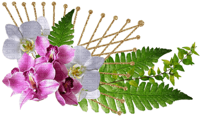 fleurs decoration - kostenlos png