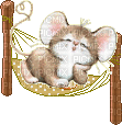 mouse relaxing - GIF animate gratis