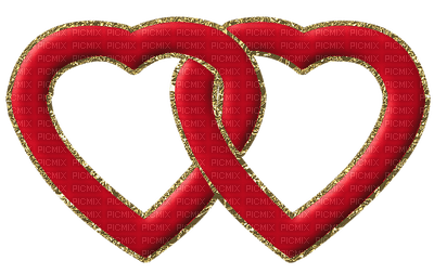 Kaz_Creations Valentine Love Hearts - PNG gratuit